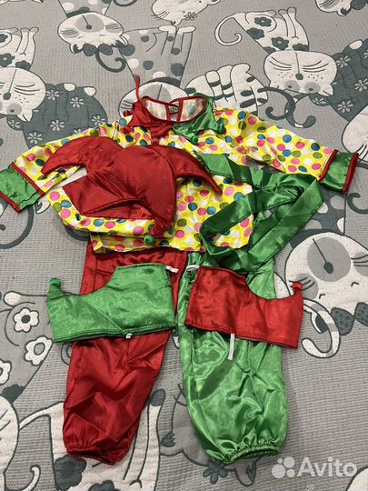 Костюм петрушки 110