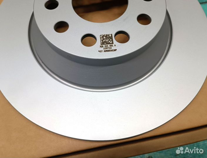 Диск тормозной volkswagen golf 7 задний оригинал