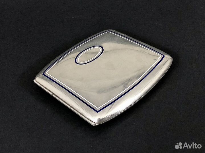 Портсигар антик Австрия серебро 1922-24гг