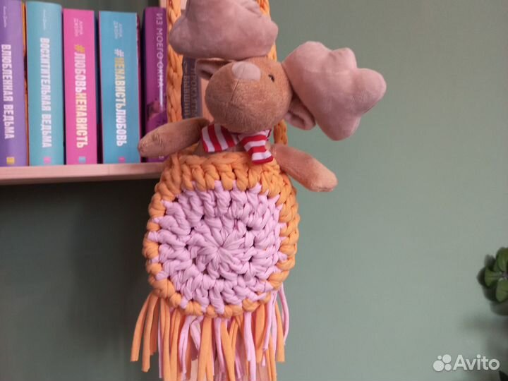 Сумка из трикотажной пряжи