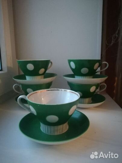 Чайный набор фарфор СССР