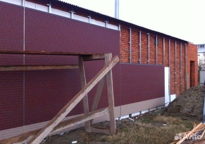 Цокольные панели, фасадные панели