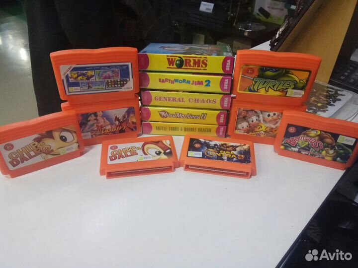 Игры для 16bit-ной приставки большой ассортимент