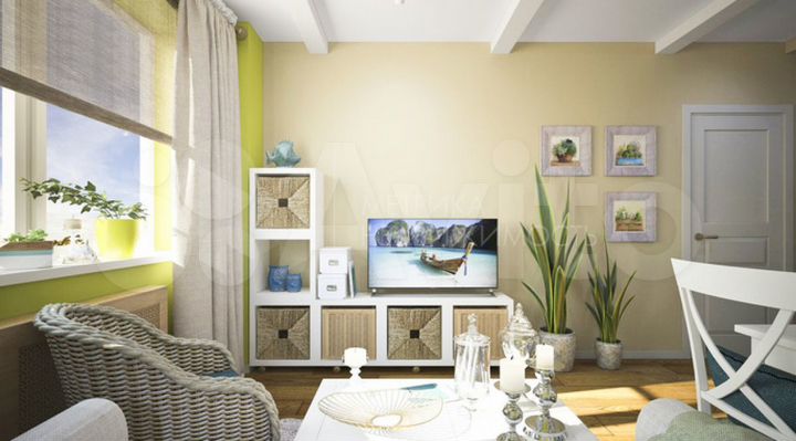 2-к. квартира, 76 м², 7/16 эт.