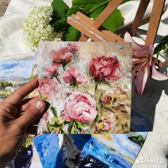 Сочный набор авторский открыток