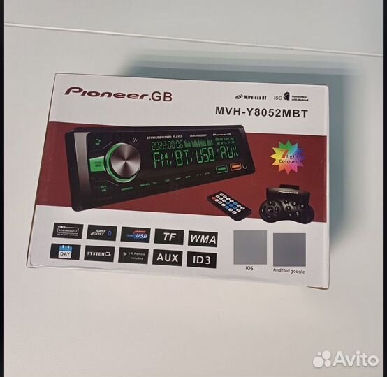 Автомагнитола pioneer с bluetooth