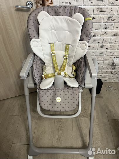 Стульчик для кормления happy baby william pro