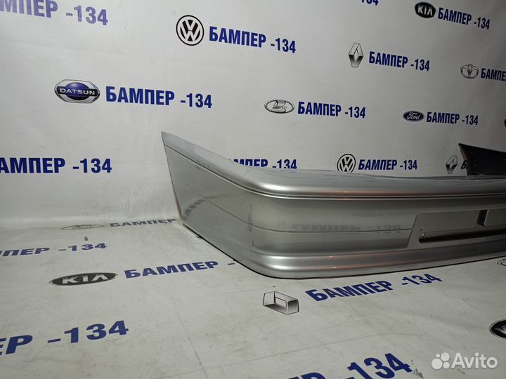 Бампер задний ваз 2115 светло серебристый
