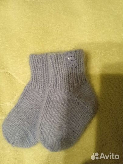 Детские носочки из пуха норки