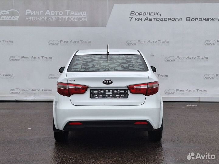 Kia Rio 1.4 МТ, 2014, 168 351 км