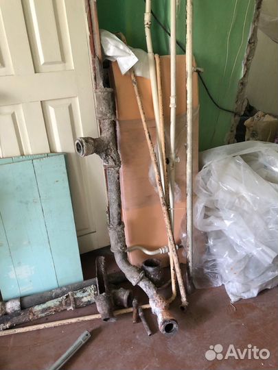 Батареи и трубы чугунные