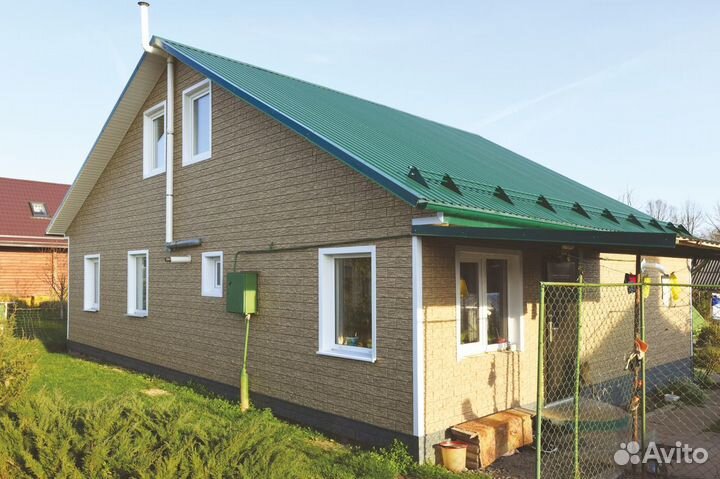 Фасадная панель Ю-пласт стоун хаус сланец