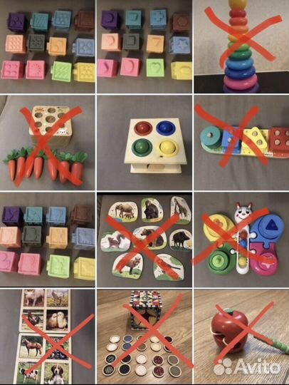 Развивающие игрушки для детей от 1 года