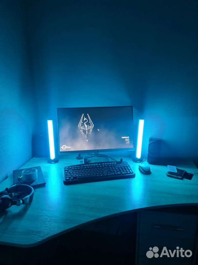 Светильник настольный компьютерный неоновый