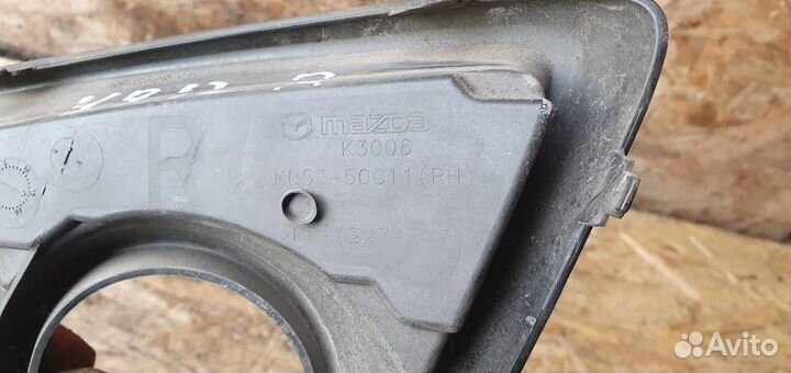 Накладка птф правая Mazda CX 5 2012-2017