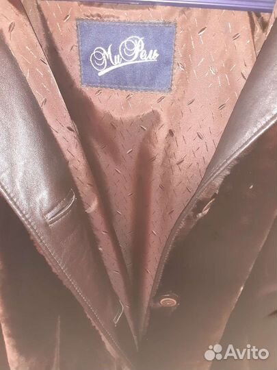 Шуба мутоновая с норкой