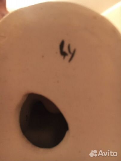 Статуэтка мальчик на лыжах