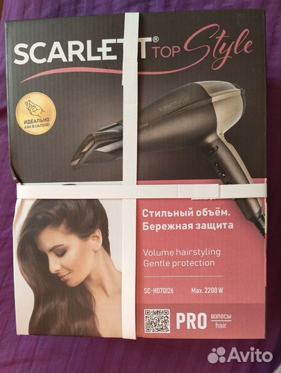 Фен scarlett SC-HD70I26