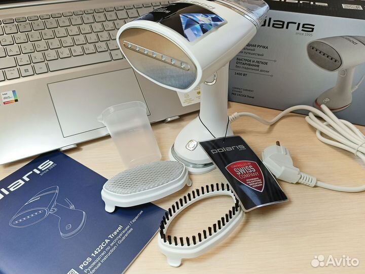 Отпариватель для одежды Polaris новый