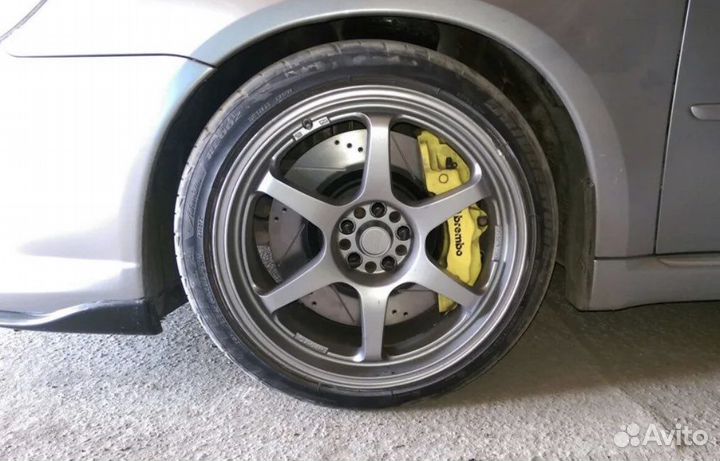 Передние тормоза 6pot на Subaru BL/BP/BPE