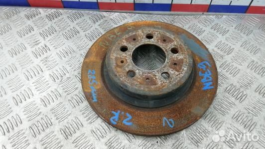 Диск тормозной задний volvo S60 1 (NBE09LR02)