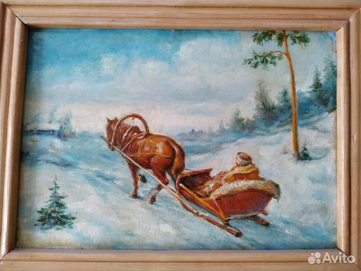 10 картин маслом на хосте (Торг уместен)