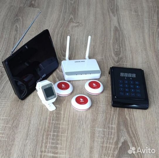 Кнопка вызова официанта, персонала комплект