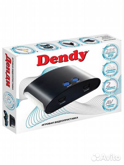 Консоль 8-bit Dendy 255 игр