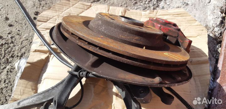 Суппорт тормозной задний на мерседес cl600 w215