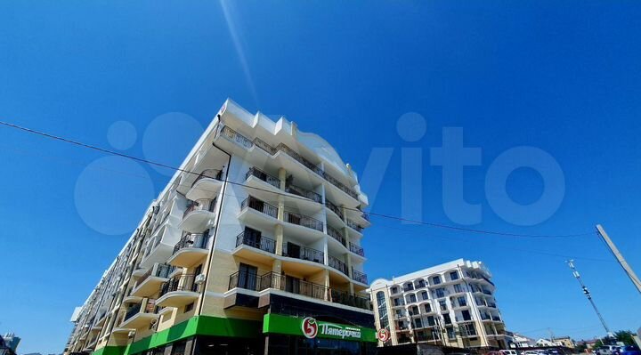 Апартаменты-студия, 33,1 м², 1/6 эт.