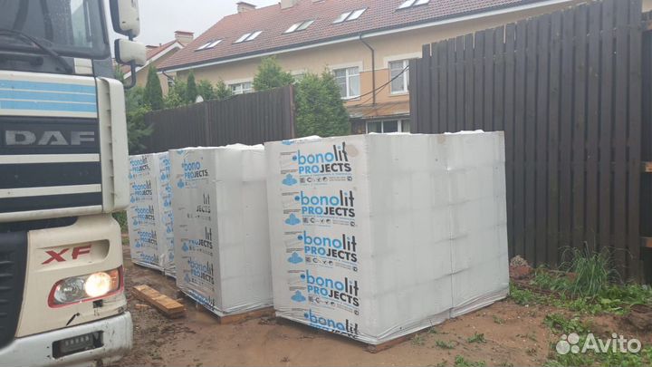 Блок стеновой газобетонный