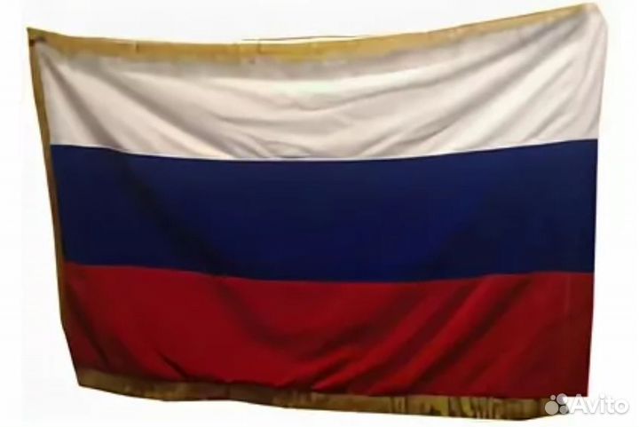 Знамя РФ бархат 100х150