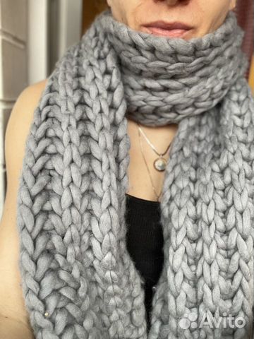 Шарф натуральная шерсть
