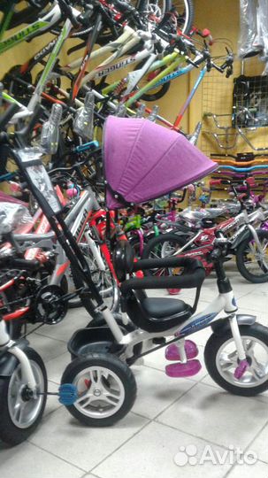 Велосипед трехколесный Коляска новый