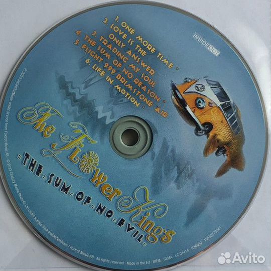 Виниловая пластинка Flower Kings - Sum Of No Evil