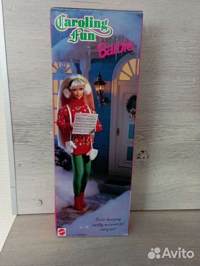 Кукла барби винтаж, Caroling fun 1995