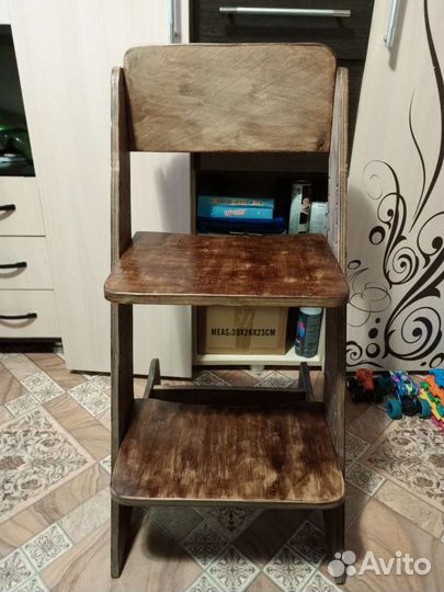 Детский растущий стул конек горбунок