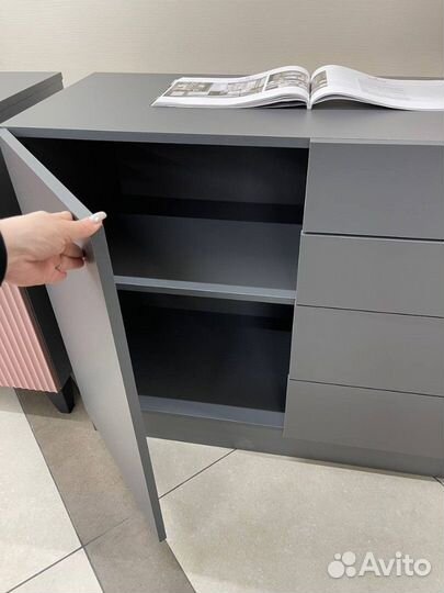 Комод графит 110 см