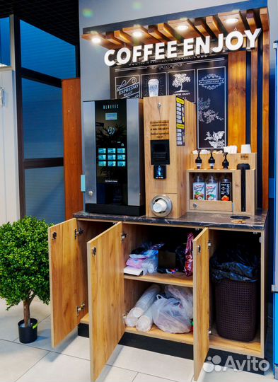 Кофейня по соцконтракту + бизнес план