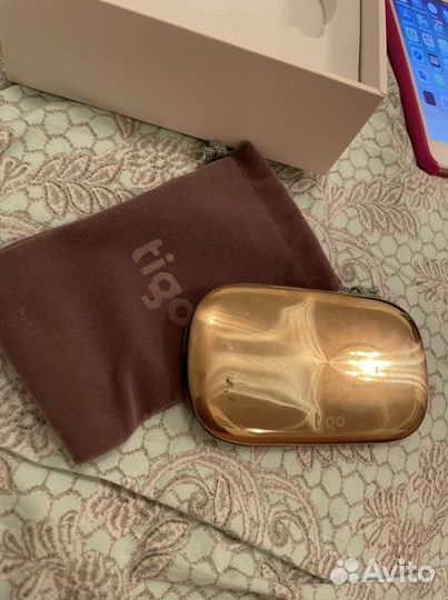 Power bank tigo 6000mAh золотой