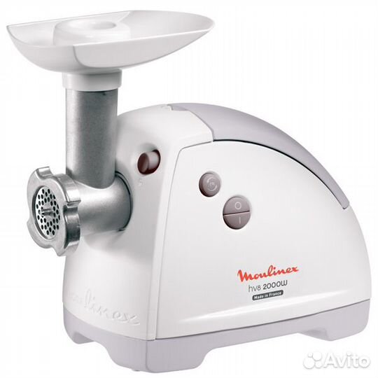 Электромясорубка Moulinex HV8 ME626132 белый