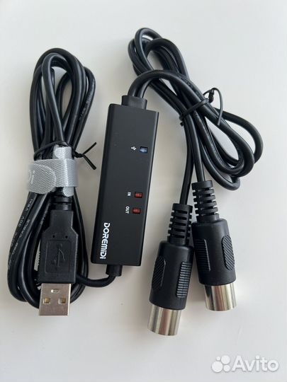 Doremidi MTU-10 Конвертер кабеля midi в USB