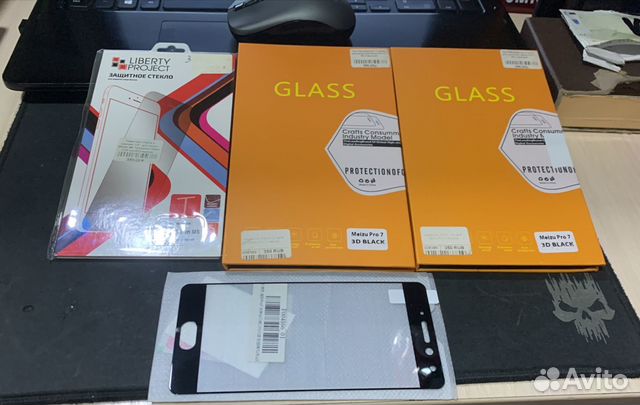 Защитное стекло с рамкой на Meizu