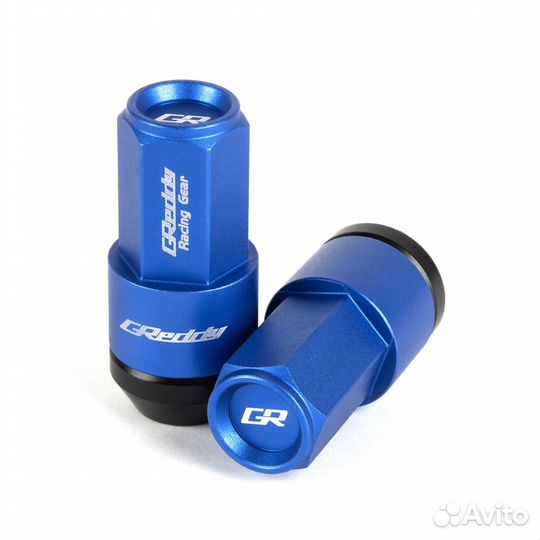 Комплект гаек Greddy 20 шт. М12Х1,25 синий