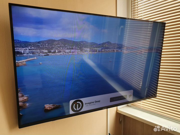 Телевизор haier 43 SMART tv с дефектом