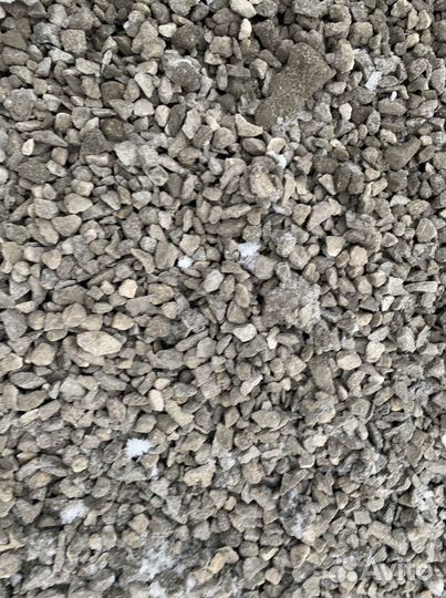 Щебень, Песок