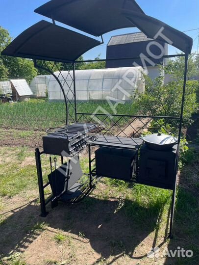 Мангалы в стиле лофт