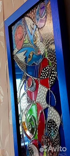 Синяя кошечка