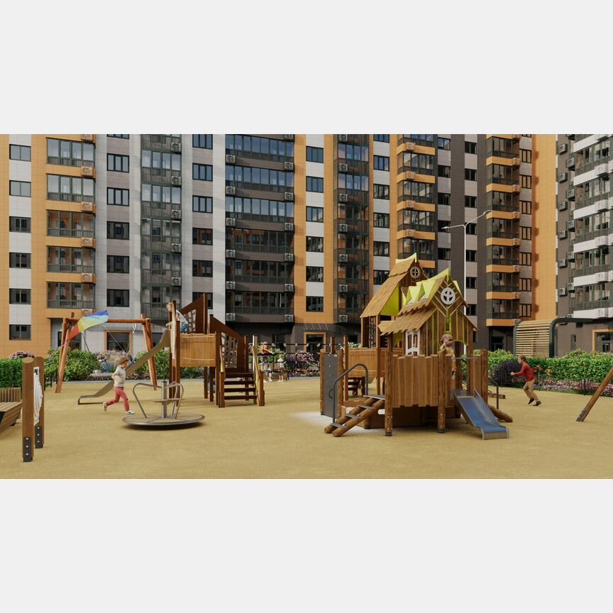 2-к. квартира, 65,3 м², 4/9 эт.