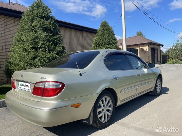 Nissan Cefiro 2.0 AT, 2002, 100 000 км